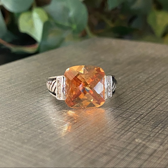 Sterling Silver Topaz Jewelry Set - Picture 2 of 4